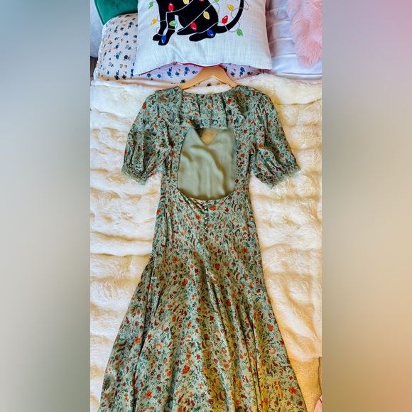 Reformation Evra Dress In Ponderosa, Brand new without tags, never worn,no flaws - Picture 13 of 16